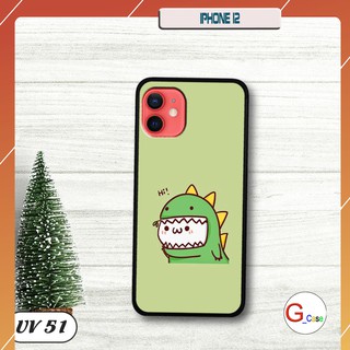 Ốp điện thoại iPhone 12 - lưng nhám viền dẻo