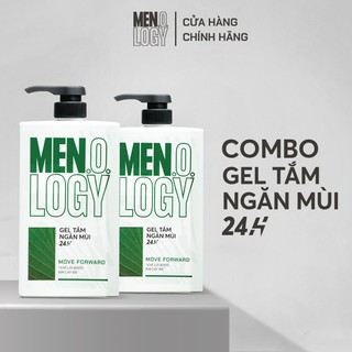Combo 2 Gel Tắm MEN.O.LOGY Ngăn Mùi 24h Move Foward 630ml