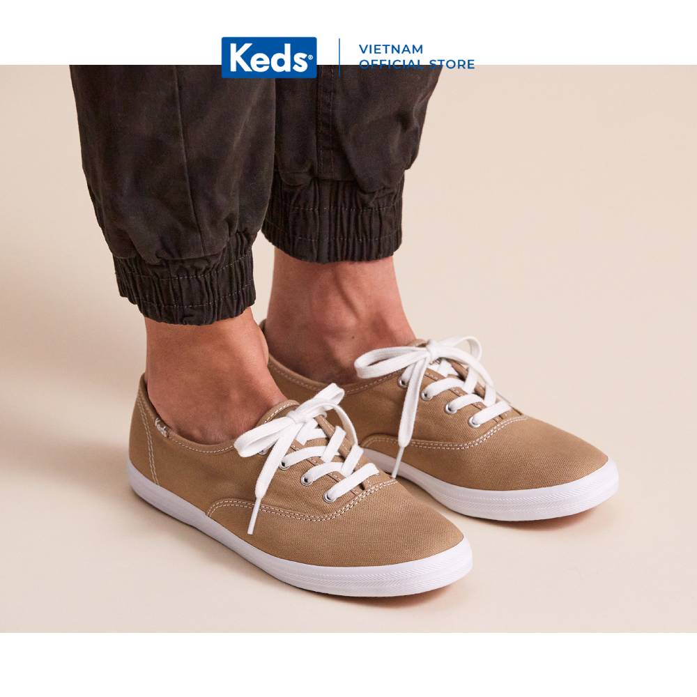 Giày Keds Nữ- Champion Organic Canvas- KD064810WF