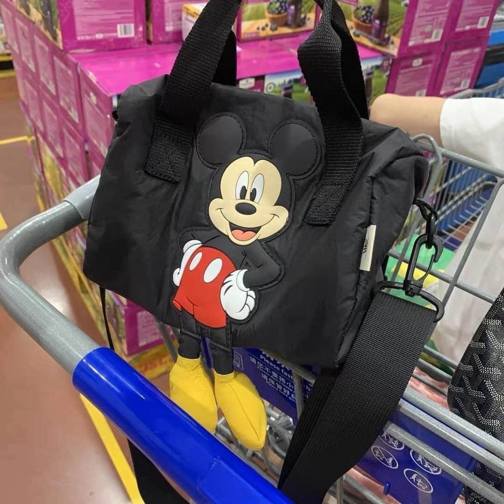TÚI TRỐNG ĐEN MICKEY ĐEN SIÊU HOT