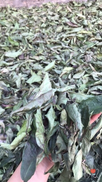 Xạ đen khô chính hiệu Hoà Bình chuẩn loại 1 túi 1kg nguyên lá