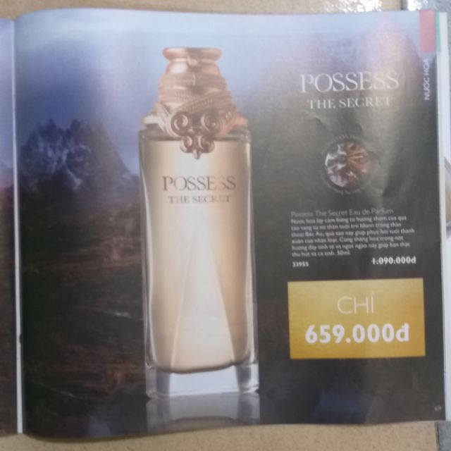 Nước hoa poss nữ giá tốt