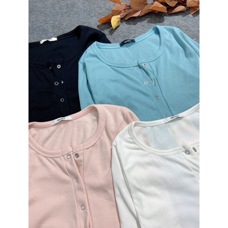 [ Mã WASTAPR giảm 10K đơn 50K] ÁO TAY DÀI CÚC BẤM | BigBuy360 - bigbuy360.vn