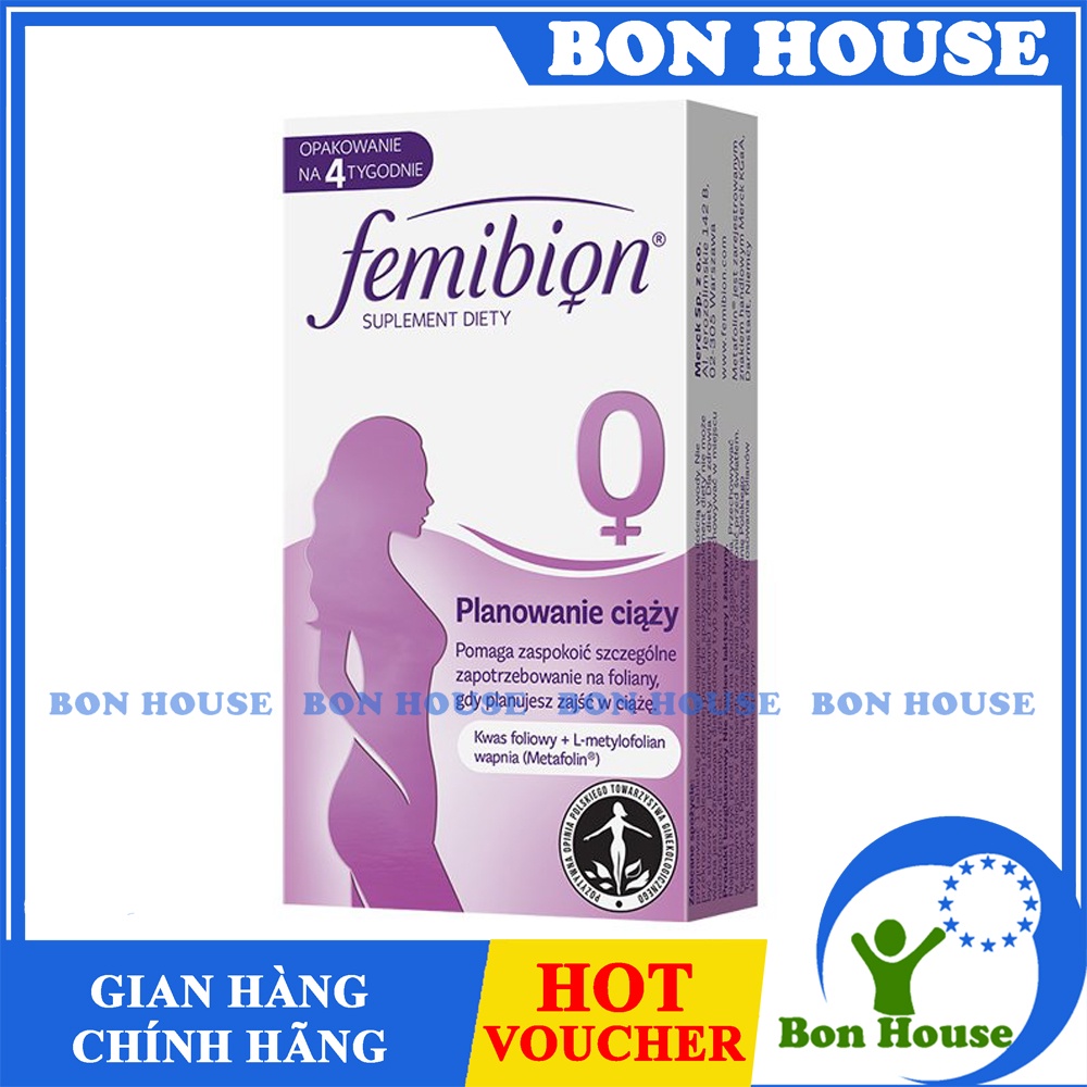 Femibion 0 (4 tuần) chuẩn bị mang thai