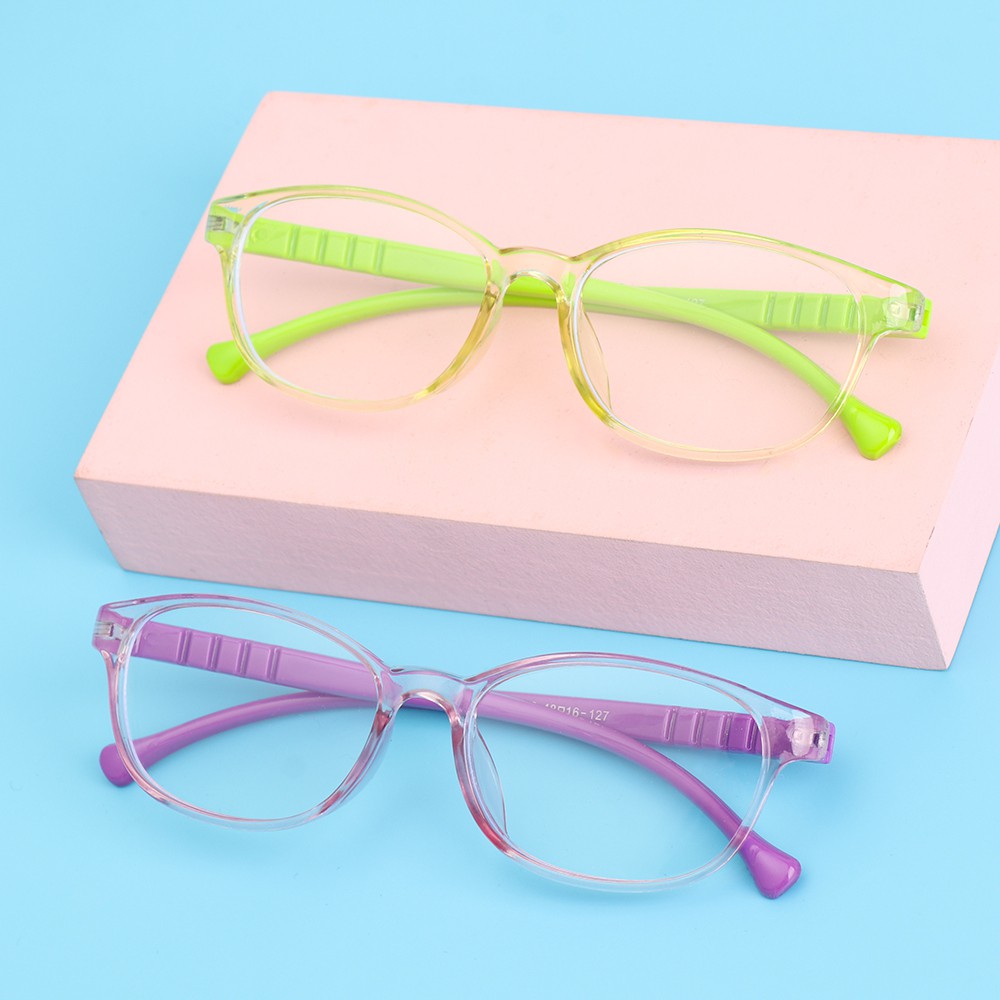 Mắt Kính Gọng Siêu Nhẹ Trong Suốt Thiết Kế Thoải Mái Thời Trang Cho Bé Trai Và Gái