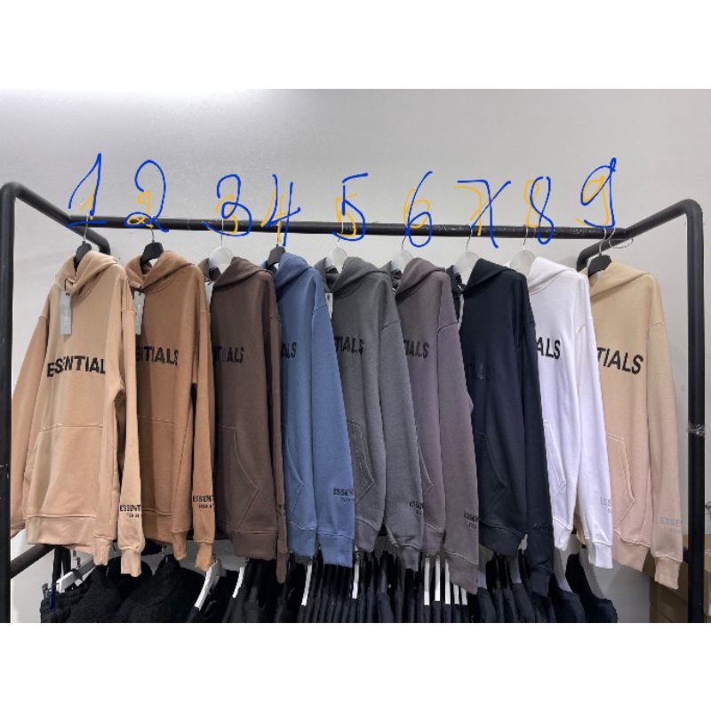 Áo Hoodie ESSENTIALS FOG bao check- freeship