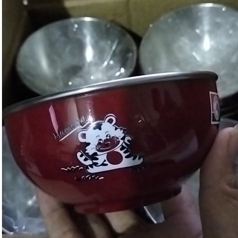 Chén Inox 2 lớp cách nhiệt cho bé Zebra Kiddy 11cm- 124002. Inox 304 cao cấp