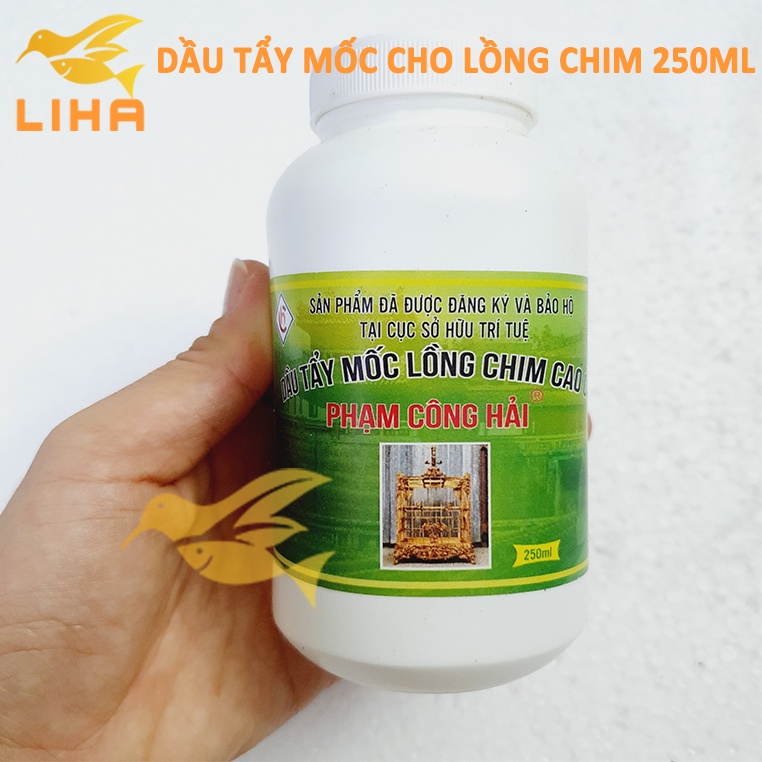 Dầu Tẩy Mốc Lồng Chim Phạm Công Hải 250ml - Giúp loại bỏ nấm mốc đến 99%