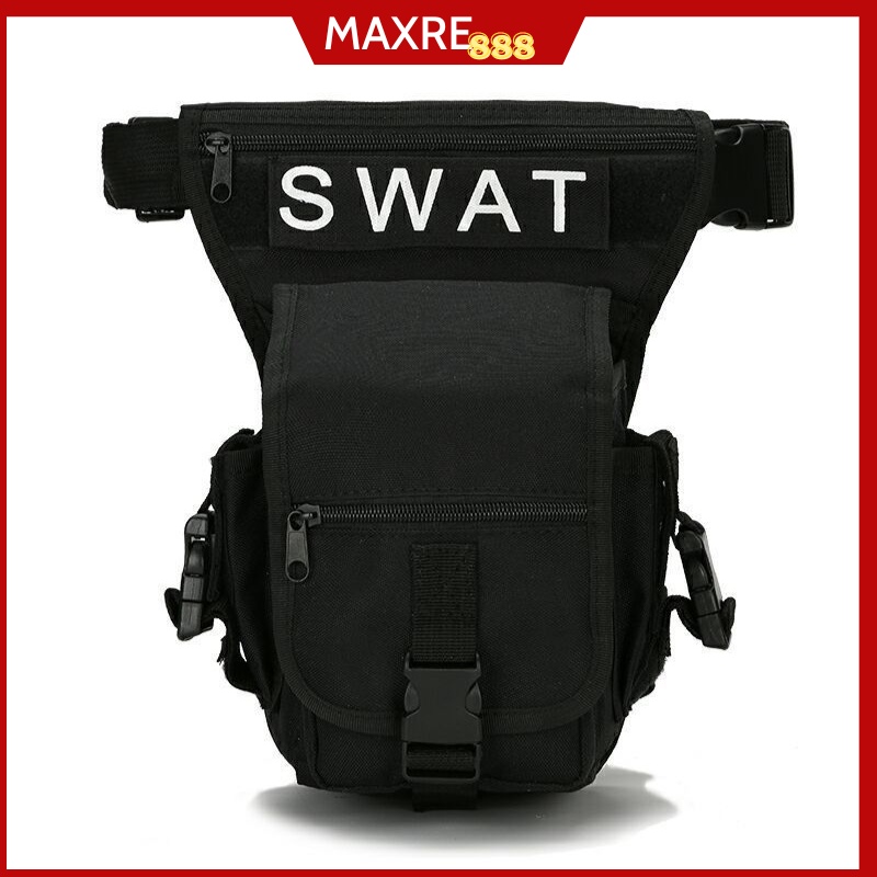 Túi Đeo Hông, Đeo Đùi Vải Bố Bền Đẹp Chống Thấm Nước Đi Phượt Dã Ngoại Tiện Lợi Phong Cách Người Lính