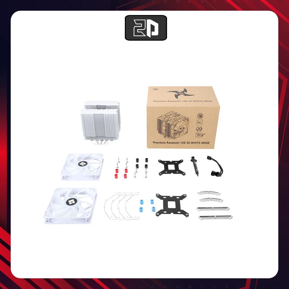 Tản nhiệt khí CPU Thermalright Peerless Assassin 120 SE WHITE ARGB - PA120 SE