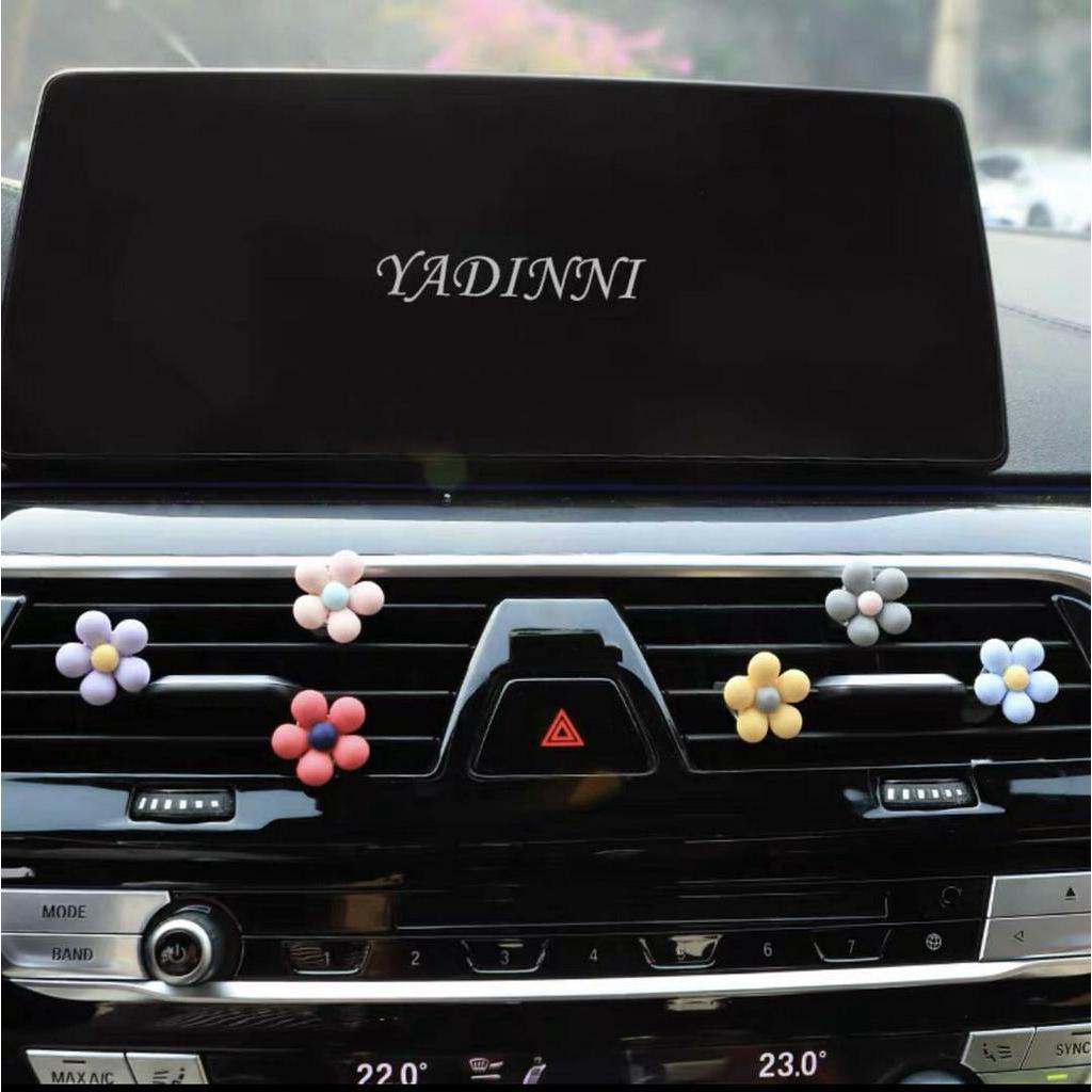 【⚡4 Cái / Bộ⚡Kẹp Khuếch Tán Nước Hoa Gắn Điều Hòa Xe Hơi Hình Đám Mây