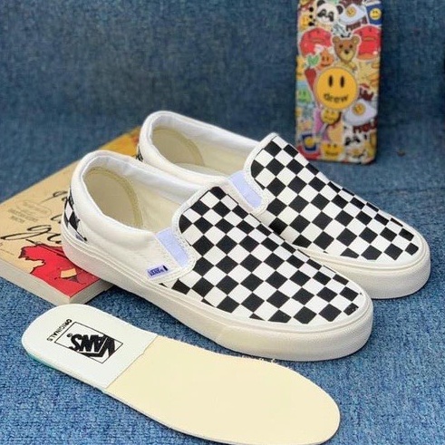 Giày vans caro nam/nữ bản cao cấp