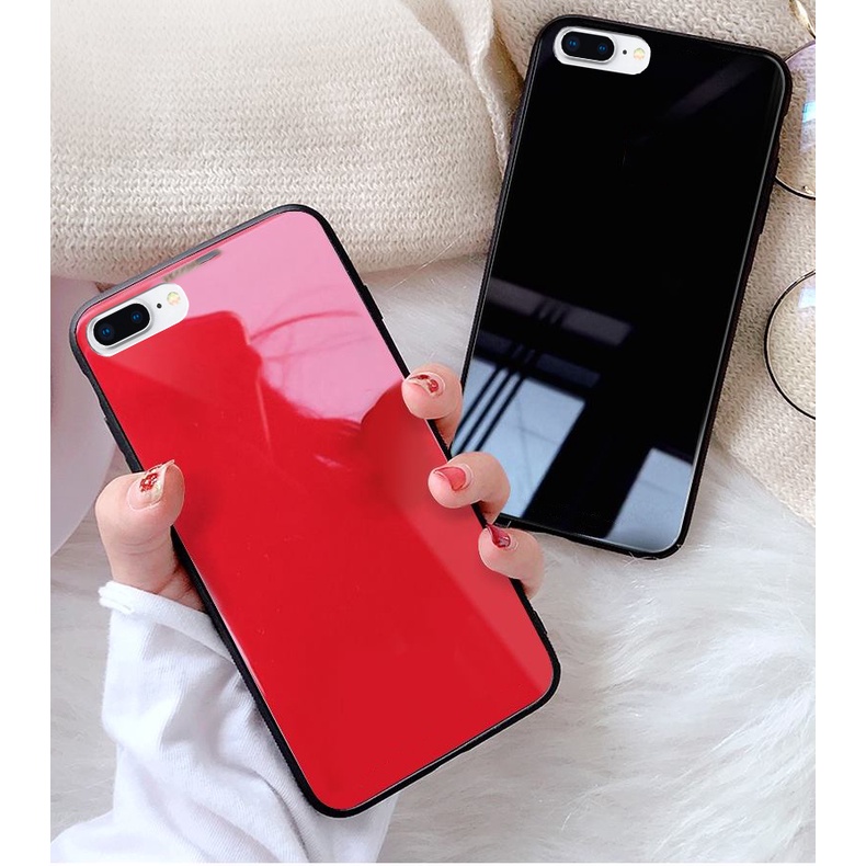 Ốp Lưng IPHONE 6,6S,6 PLUS,6S PLUS,7,8,7 PLUS,8 PLUS Mặt kính gương sáng bóng cao cấp