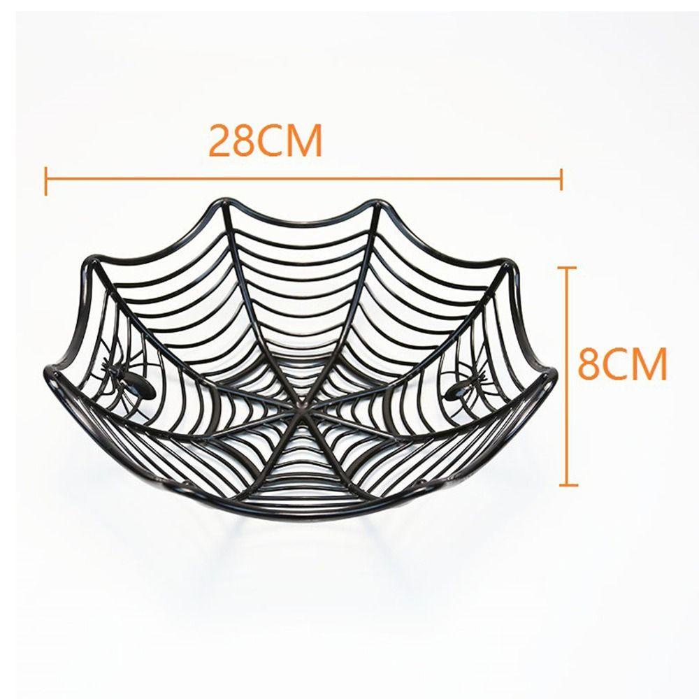 1 Rổ Nhựa Đựng Trái Cây / Bánh Quy Trang Trí Halloween
