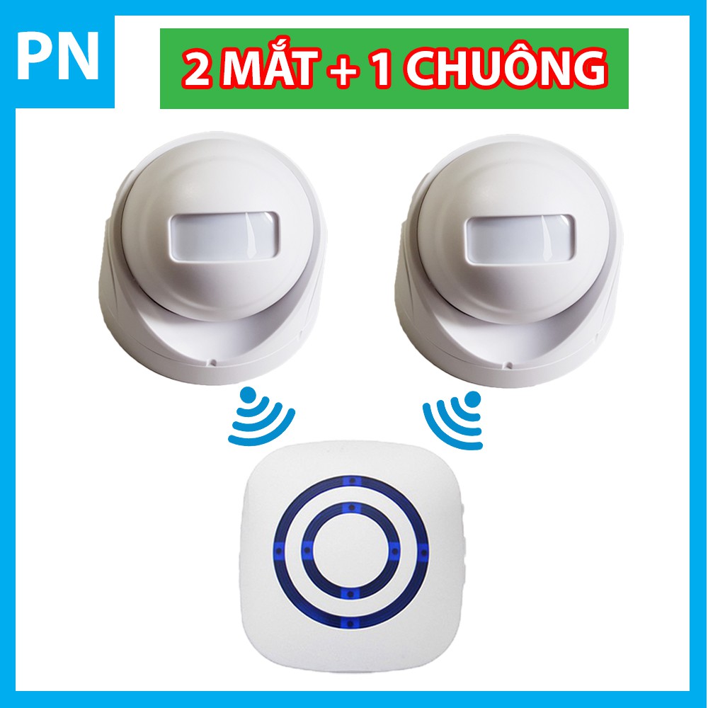 Chuông báo khách không dây (phiên bản nâng cấp) kết hợp báo chộm thông minh YF-0257