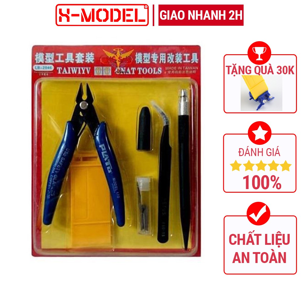 Bộ Dụng cụ lắp ráp mô hình Gundam từ 5 đến 17 chi tiết X-MODEL