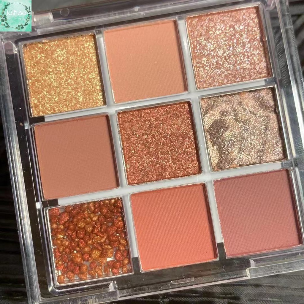 [Hàng mới về] Phấn mắt DANLINI 9 màu trang điểm chống nước lâu trôi độc đáo | BigBuy360 - bigbuy360.vn