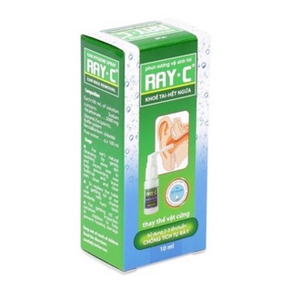 Xịt tan ráy tai trẻ em ,vệ sinh tai Ray C