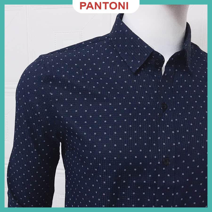 Áo sơ mi nam dài tay cao cấp Họa tiết chấm bi , chất cotton phong cách lịch lãm công sở(SMK) | BigBuy360 - bigbuy360.vn