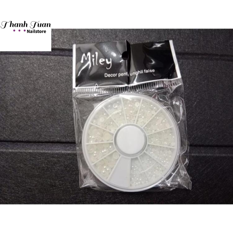 Set trai nửa mix size mix màu trang trí móng nail  - Phụ kiện đồ nail