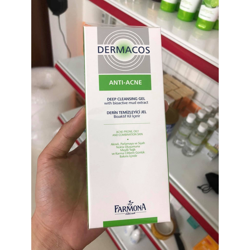 Sữa Rửa Mặt Dermacos Farmona Giảm Viêm, Ngừa Mụn Mủ 150 ml