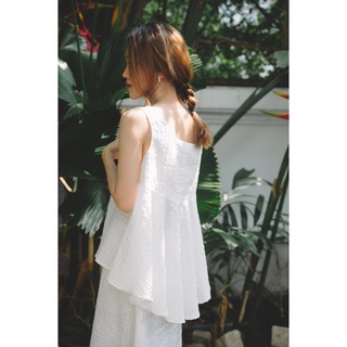 Chicka Chicka - Áo kiểu White summer set - Top