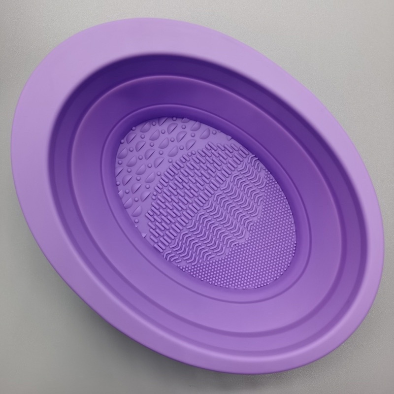 Chậu silicon vệ sinh cọ trang điểm