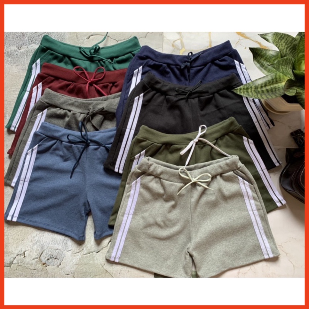 Quần đùi nữ từ 38-62kg(quần sọt nữ phối 2 viền)quần thun nữ có giãn loại 1