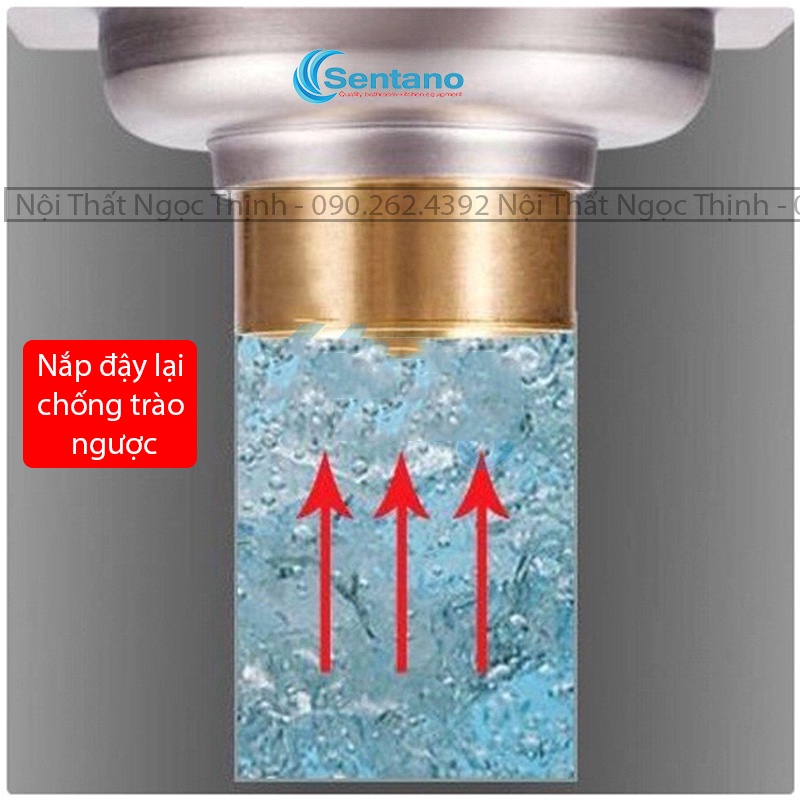 Phễu thoát sàn 15x15cm ĐÁY BẰNG ĐỒNG chống hôi chống côn trùng inox 304 siêu thoát nước đúc liền tấm