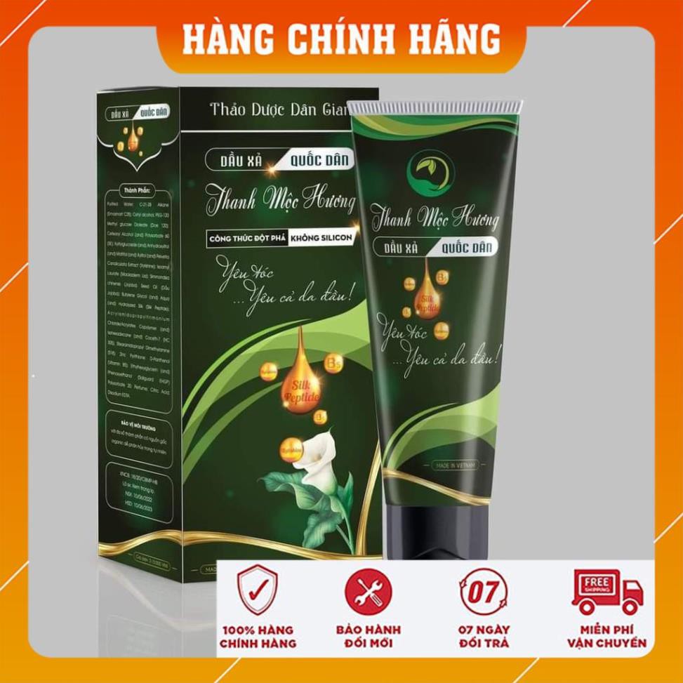 [Freeship] Dầu xả siêu mượt, không bết tóc Thanh Mộc Hương