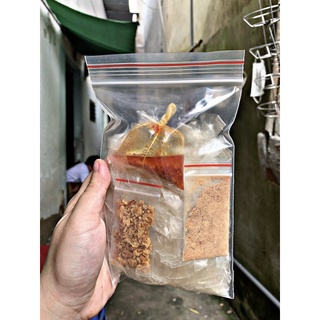 Bánh tráng sợi dẻo sate tỏi phi