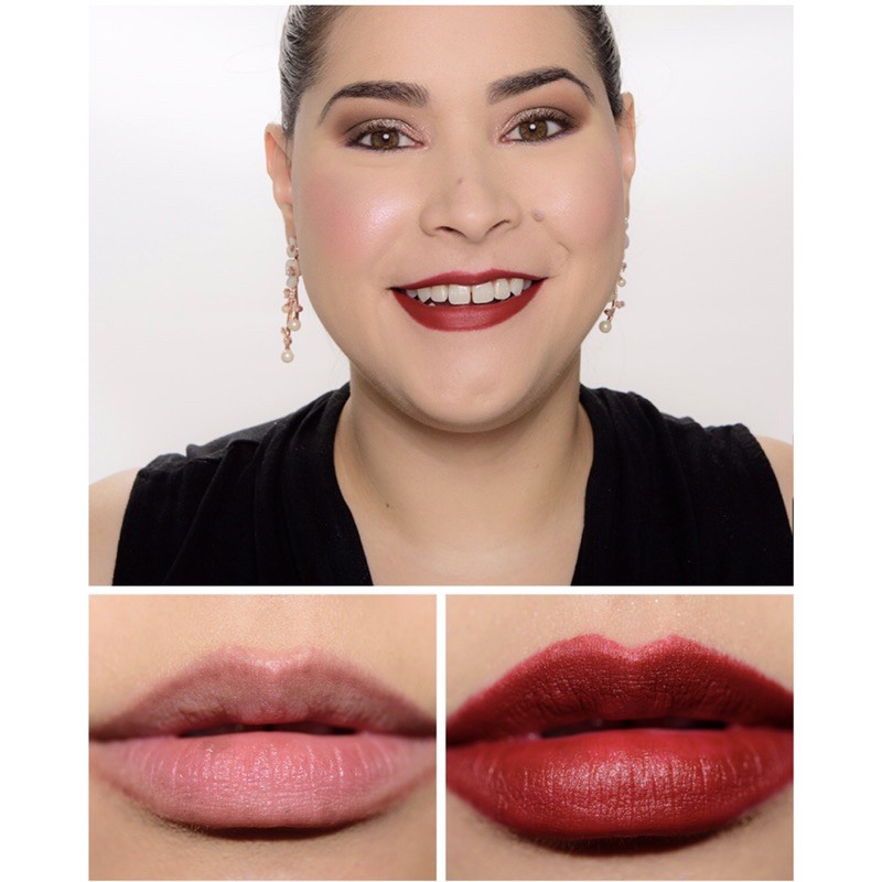 [Bill Mỹ] Son Thỏi Maybelline color sensational powder matte lipstick - cruel ruby