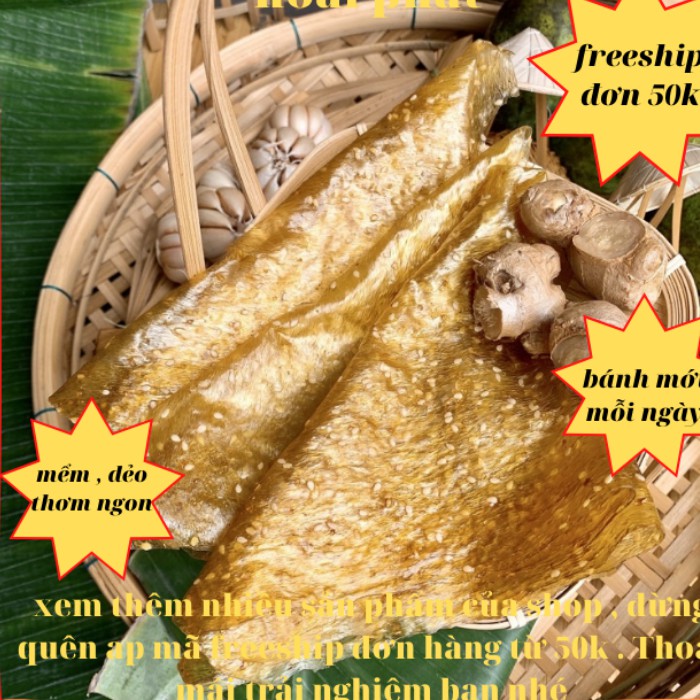Bánh Tráng Dẻo Gừng Đặc Sản Loại 1 Thơm Ngon Mềm Dẻo Bán Đặc SẢn Tây Ninh