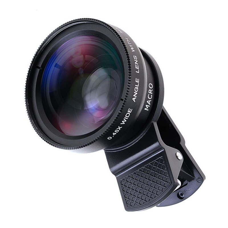 Bộ Lens Điện Thoại Siêu Góc Rộng 0.45x + 12.5x Cho IPhone 11 12 Xiaomi