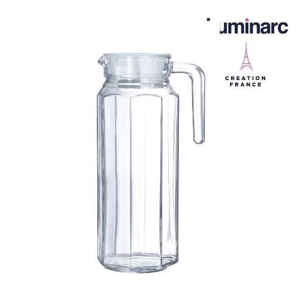 [Mã BMBAU50 giảm 7% đơn 99K] Bình Nước Thuỷ Tinh Luminarc Octime 1,1L- LUBIG2664