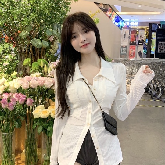 ÁO SƠ MI NỮ ÔM SÁT ULZZANG