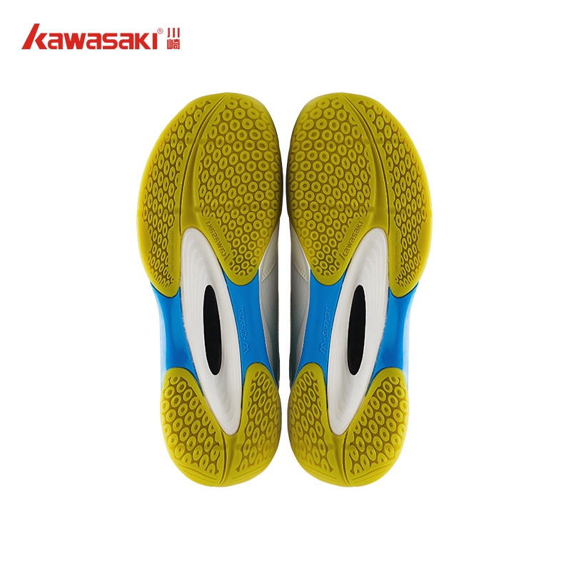 Giày cầu lông Kawasaki K171 chuyên nghiệp (màu xanh, màu vàng)