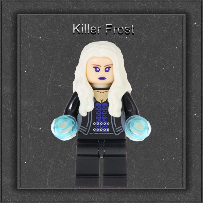 Bộ Đồ Chơi Lắp Ráp Mô Hình Nhân Vật Adam Shazam Màu Đen/Xám