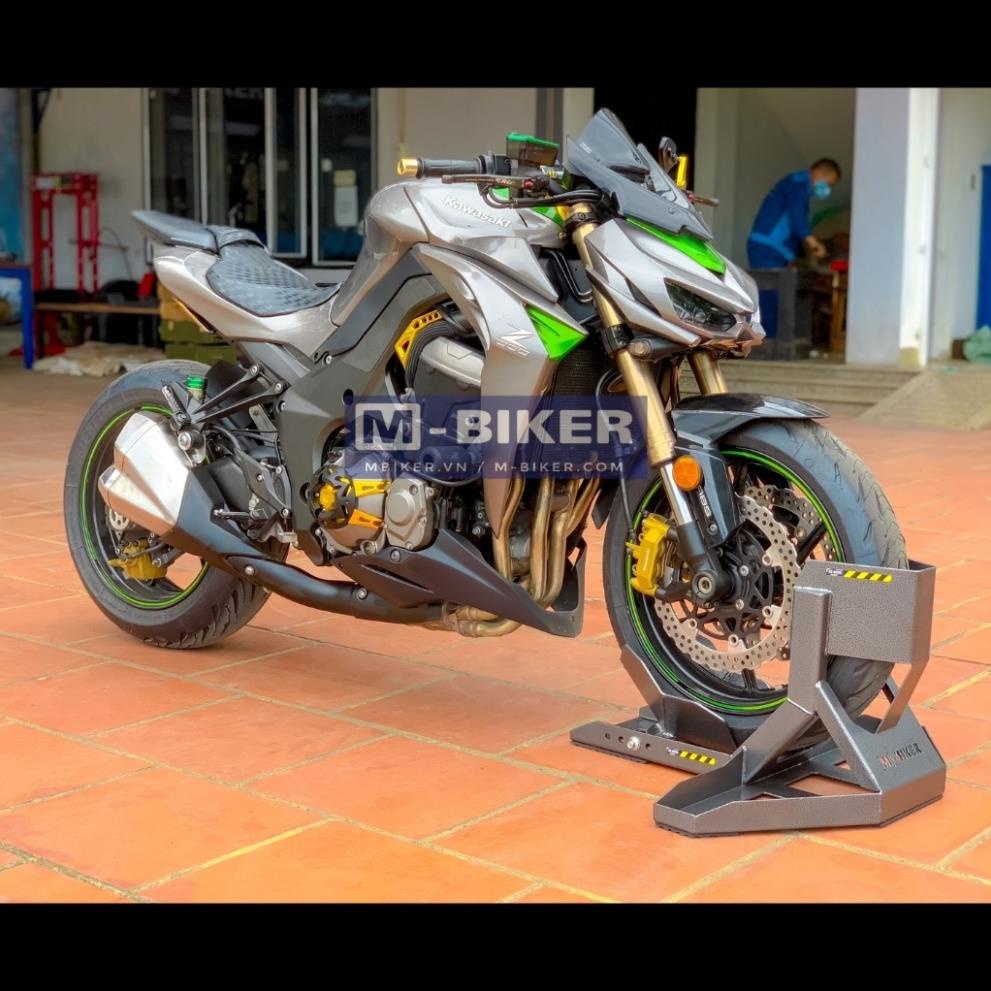 Ben nâng xe moto kẹp bánh trước, sau Mbiker mã số Mb118 Hàng chính hãng