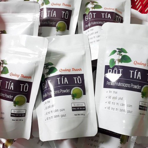[Mã 267FMCGSALE giảm 8% đơn 500K] Bột Tía Tô Nguyên Chất Sấy Lạnh Quảng Thanh 100g - Giảm đau Gout, giải cảm giảm ho | BigBuy360 - bigbuy360.vn