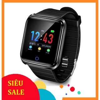 Đồng Hồ Thông Minh D28 Đo Huyết Áp Nhịp Tim, Kết Nối Bluetooth Hiển Thị Các Thông Báo Trên Điện Thoại, Chống Nước IP67