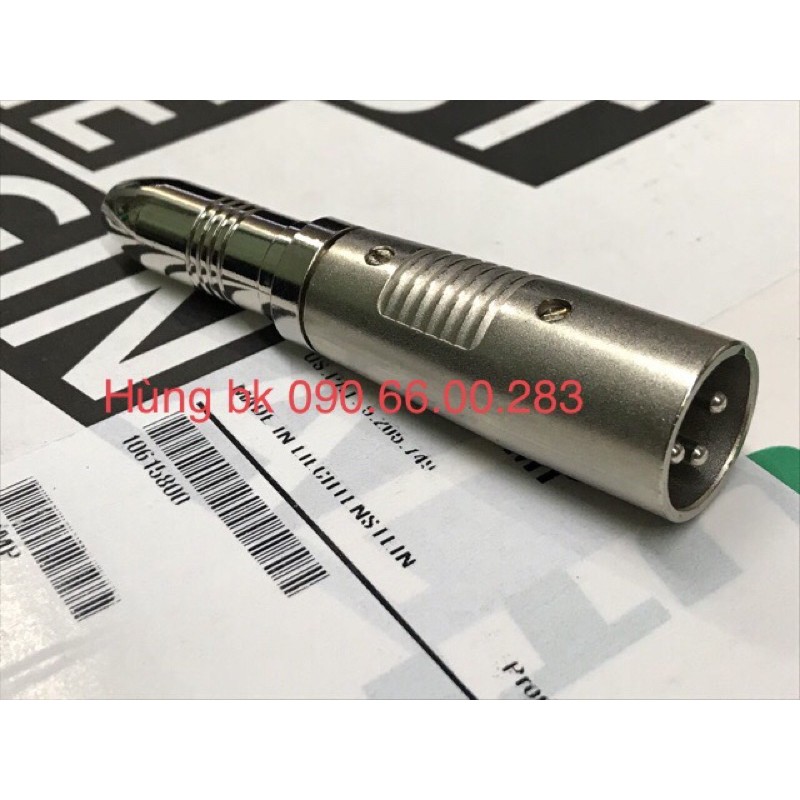 Jack canon đực cái chuyển đầu 6ly hoặc AV