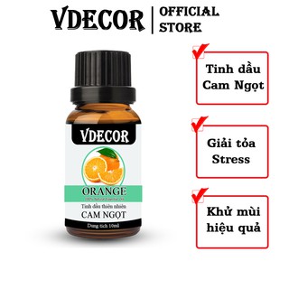 Tinh Dầu Cam Ngọt Nguyên chất 100% từ Thiên Nhiên - Essential oils Orange