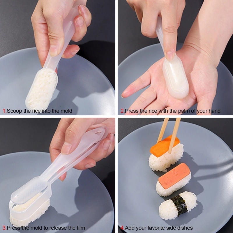 1 Khuôn Làm Cơm Nắm Đơn Giản DIY