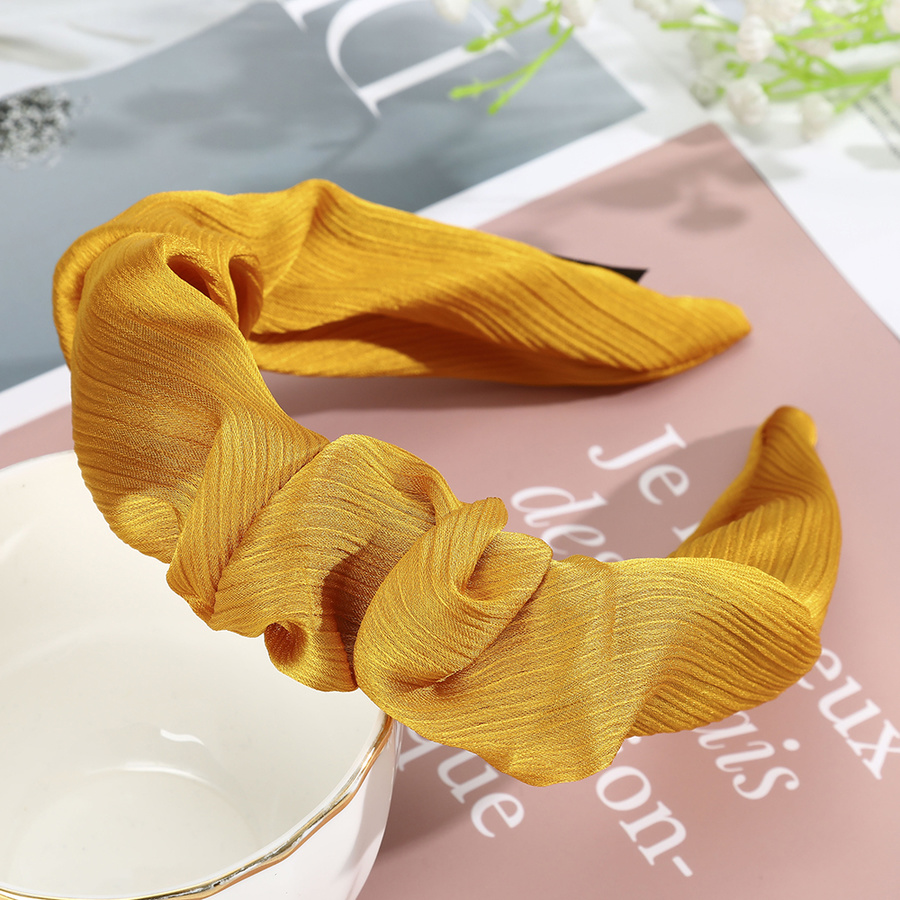 Cài Tóc Vải Satin Màu Trơn Tinh Tế Thời Trang Cho Nữ