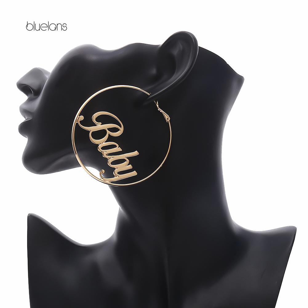 Đôi Bông Tai Họa Tiết Hình Học Độc Đáo Cho Nữ