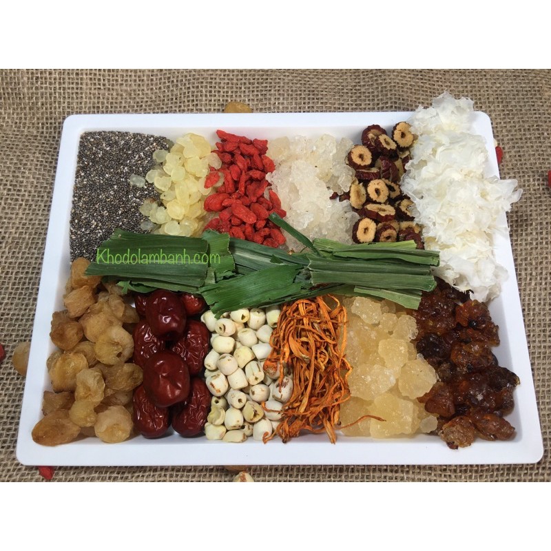 Set chè dưỡng nhan 12 vị cao cấp 400gam