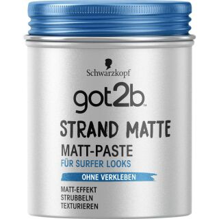 Sáp vuốt tóc Got2b Strand Matte - Hãng Schwarskopt