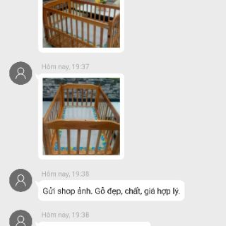 Cũi giường cho bé