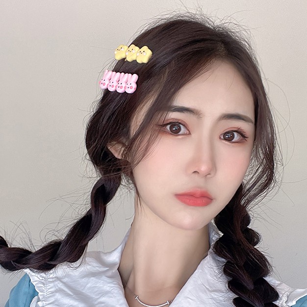 Kẹp Tóc Hình Ngôi Sao Nhiều Màu Xinh Xắn Cho Bé Gái